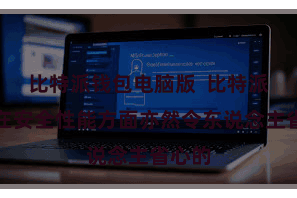 比特派钱包电脑版 比特派钱包在安全性能方面亦然令东说念主省心的