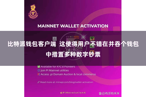 比特派钱包客户端  这使得用户不错在并吞个钱包中措置多种数字钞票