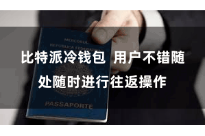 比特派冷钱包  用户不错随处随时进行往返操作