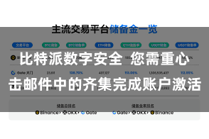 比特派数字安全  您需重心击邮件中的齐集完成账户激活