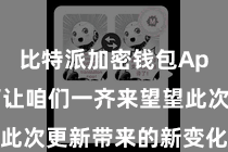 比特派加密钱包App  底下让咱们一齐来望望此次更新带来的新变化吧！领先